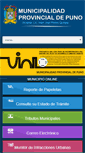 Mobile Screenshot of munipuno.gob.pe